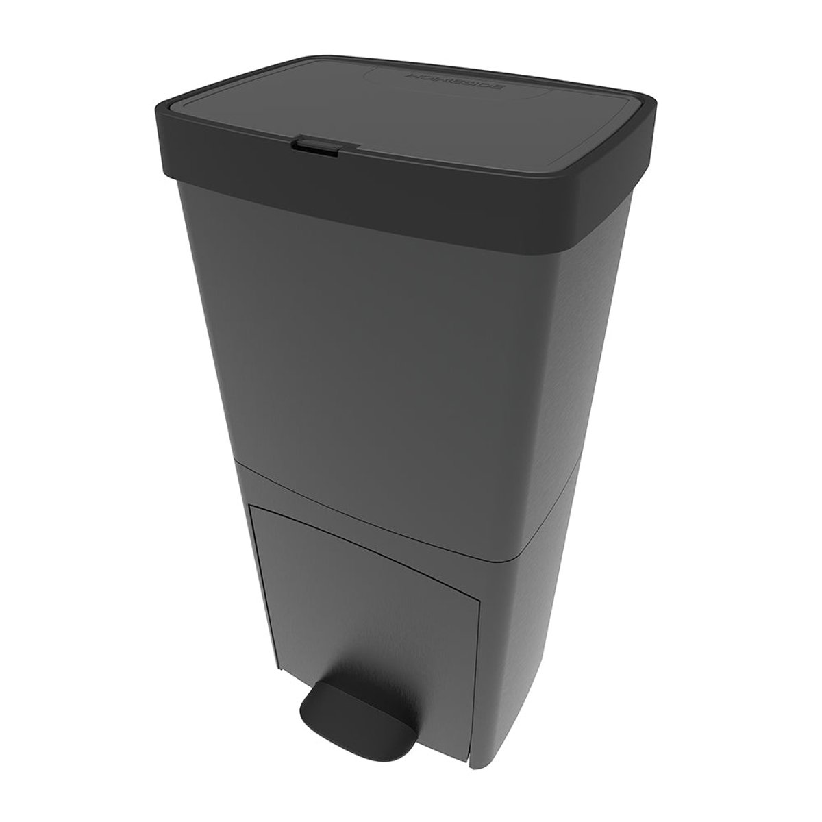 Poubelle de cuisine tri sélectif PICEA gris, KITCHEN MOVE