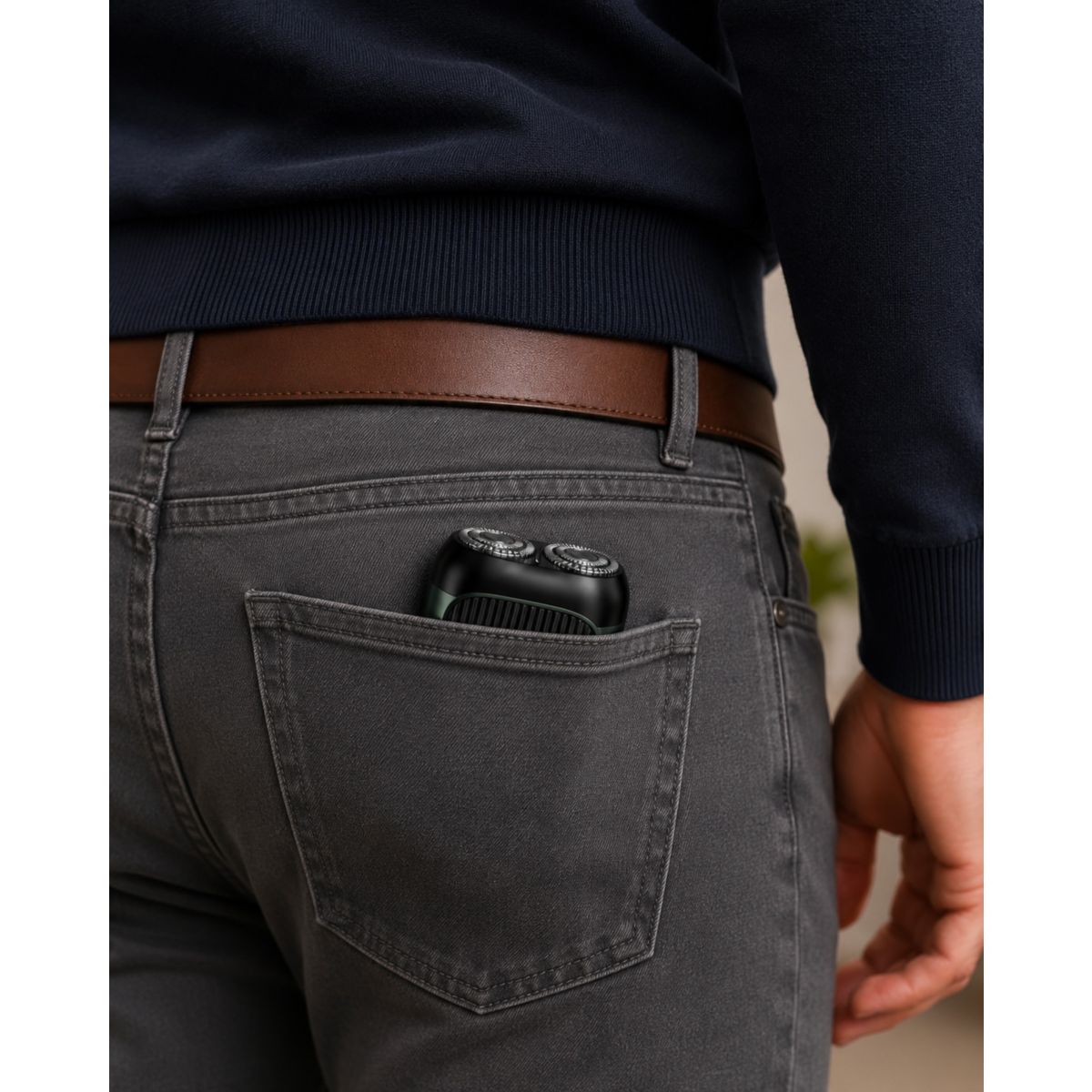 Rasoir électrique Pocket Flex couleur unique, ESSENTIEL B