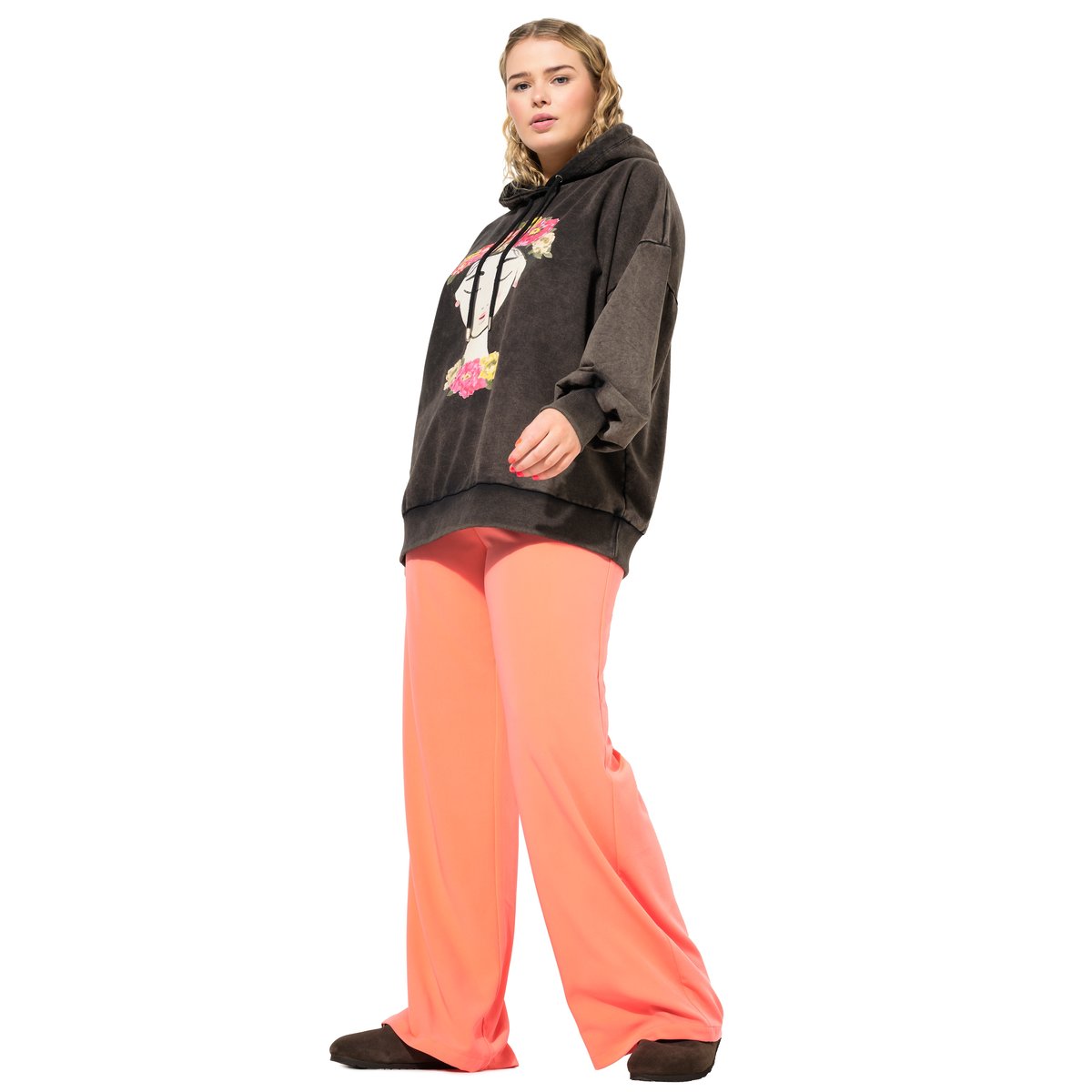 Pantalon à taille haute et jambe flamant, STUDIO UNTOLD