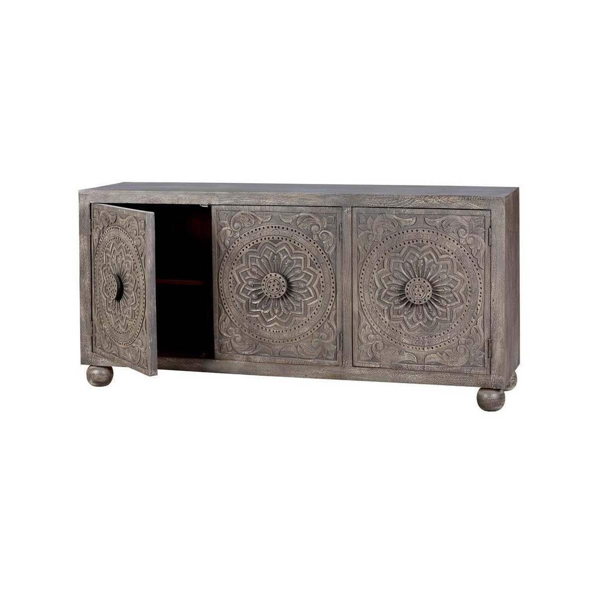 Bahut gris, DECORATION D’AUTREFOIS