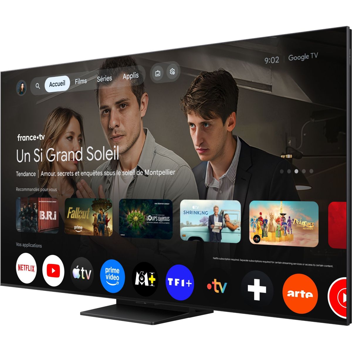 TV Mini LED 75A400U (2026) 75" (191 cm) couleur unique, TCL