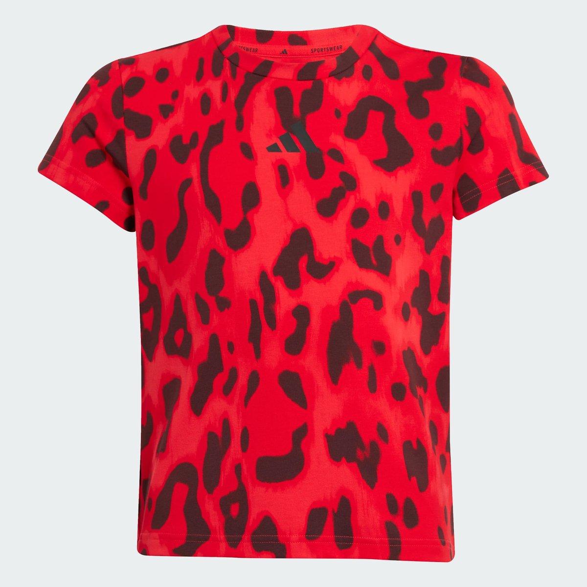 T-shirt imprimé intégral Future Icons pure ruby / better scarlet / aurora ruby / black, ADIDAS SPORTSWEAR