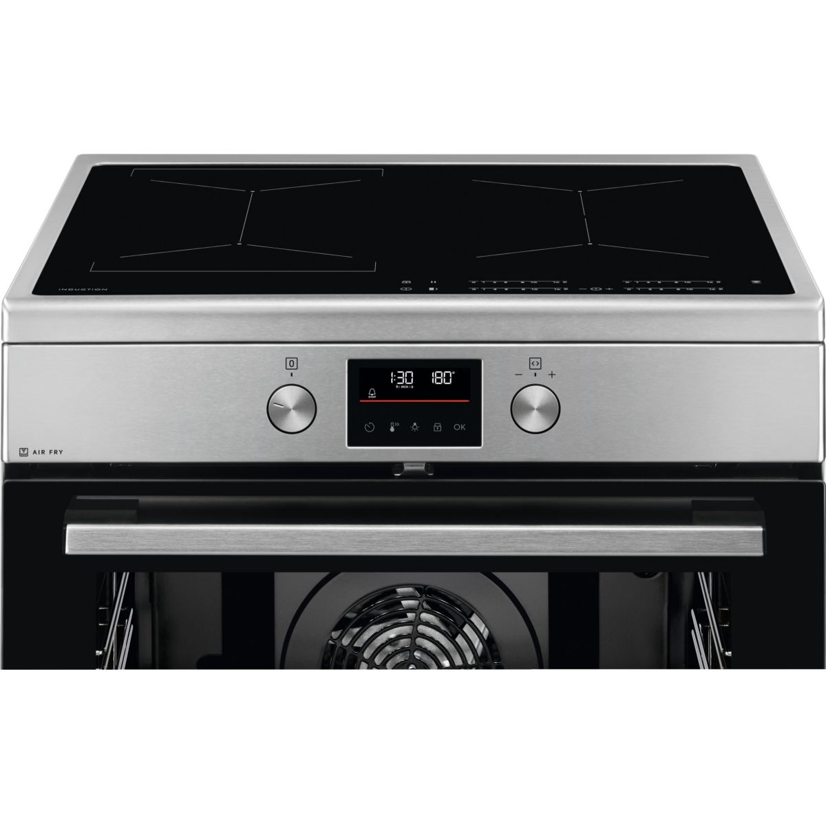 Cuisinière induction EKI64899CX couleur unique, ELECTROLUX