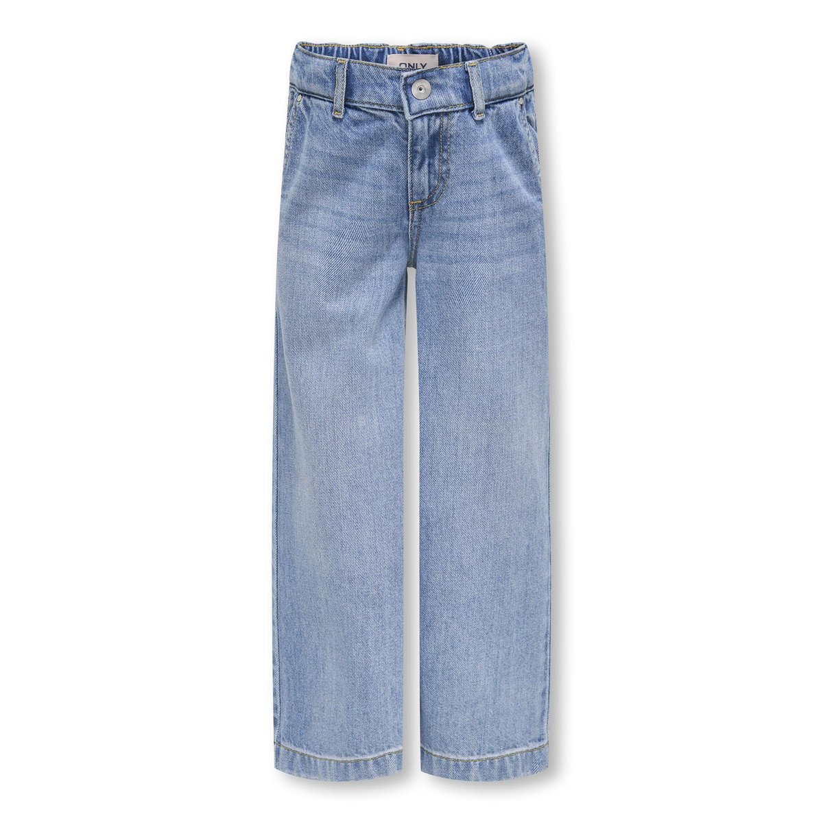 Jean À Jambe Large light blue denim, KIDS ONLY