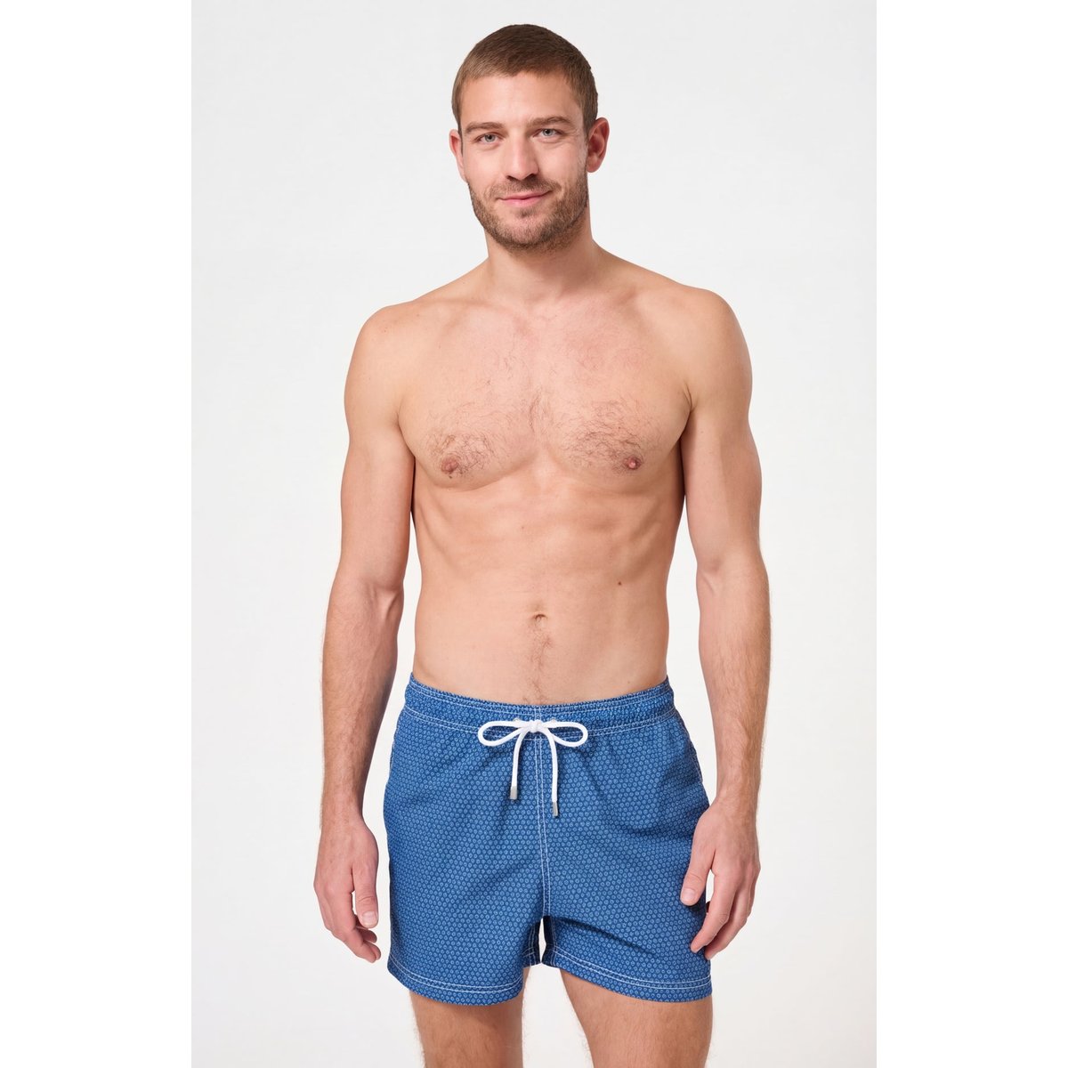 Short de bain imprimé Géo marine, ARTHUR