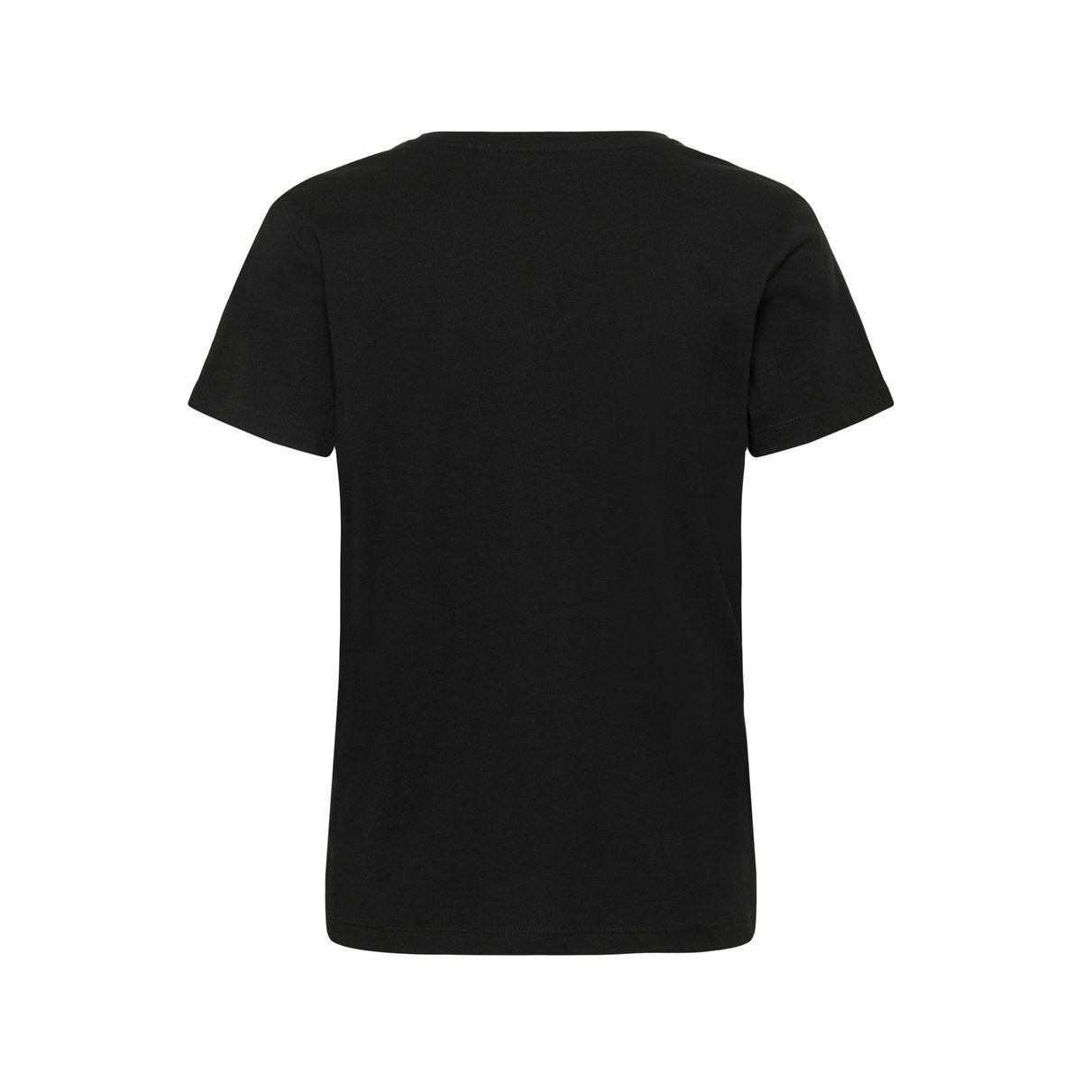 T-shirt à manches courtes noir rhinestone wings, CREAM