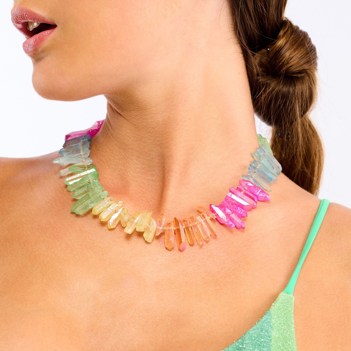 Collier avec perles ABYSSE multicolore, HIPANEMA