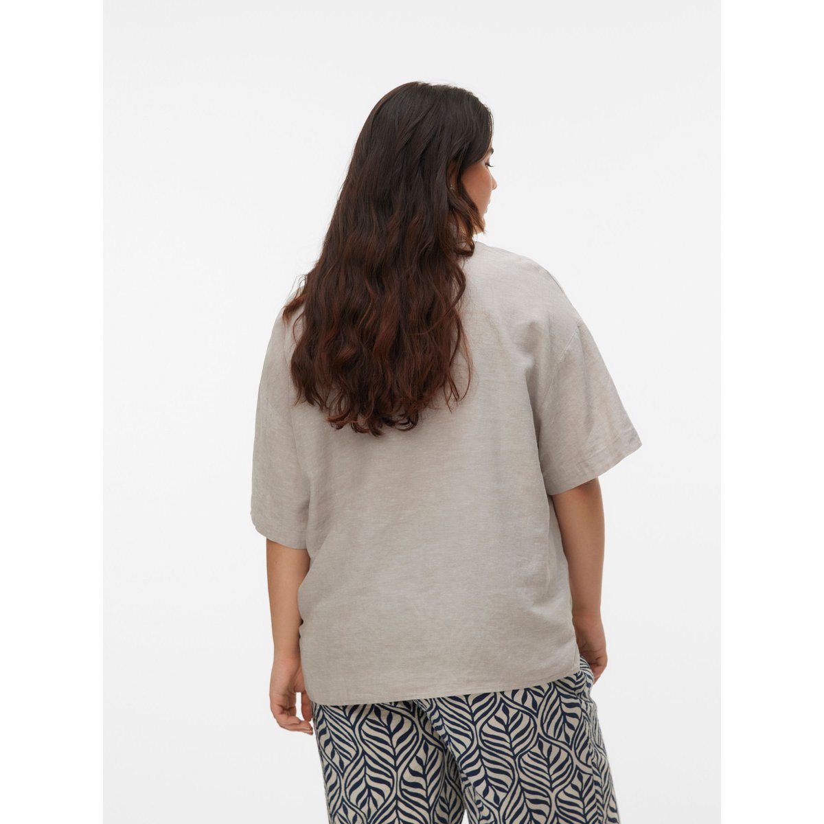 Chemise marron - moon rock, VERO MODA