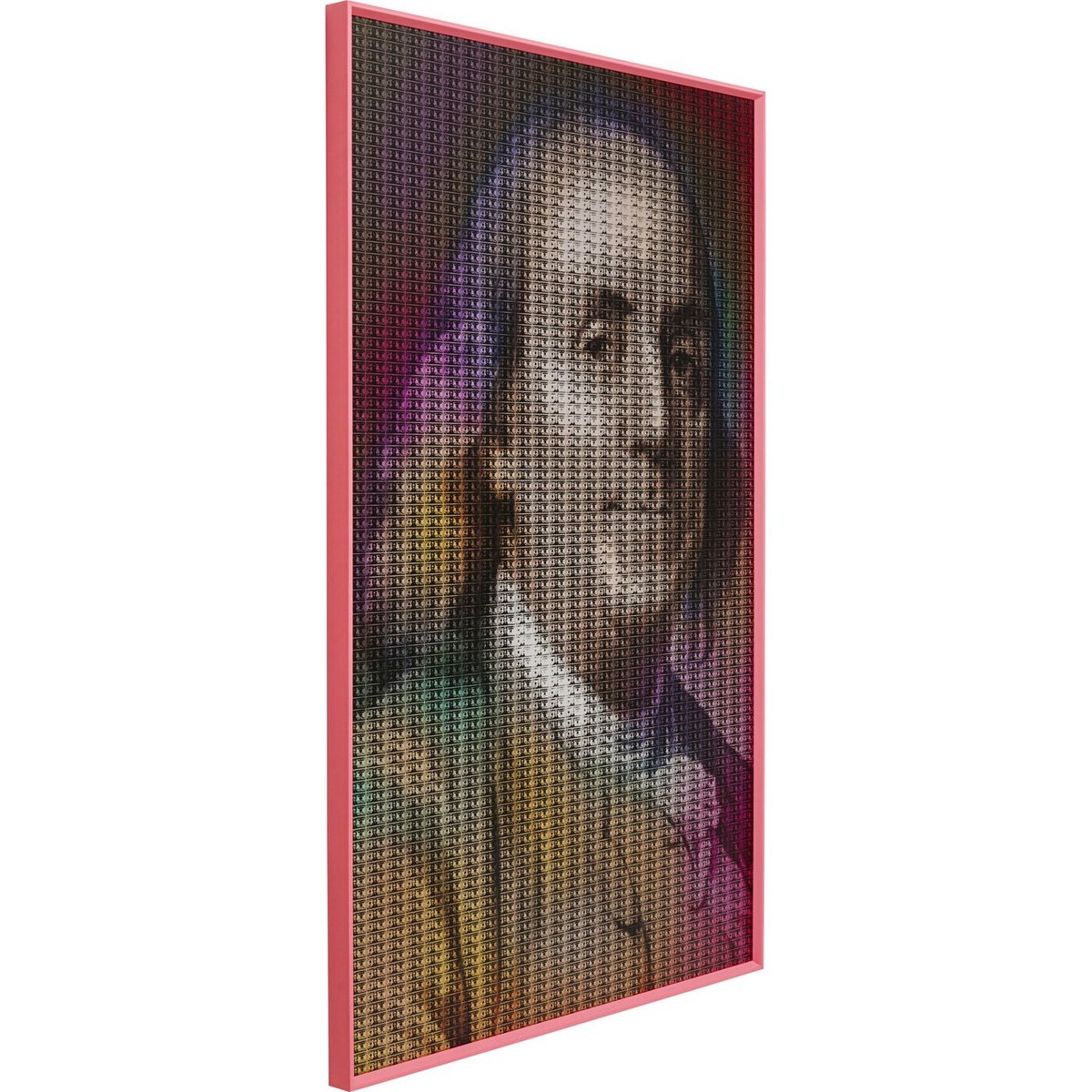 Tableau président américain en billets multicolore, KARE DESIGN