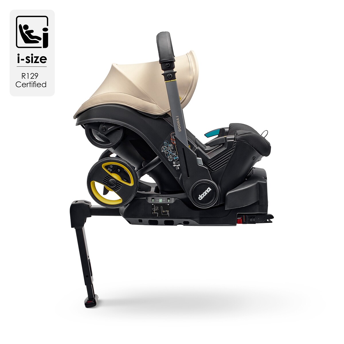 I ISOFIX Car Seat Base black, DOONA