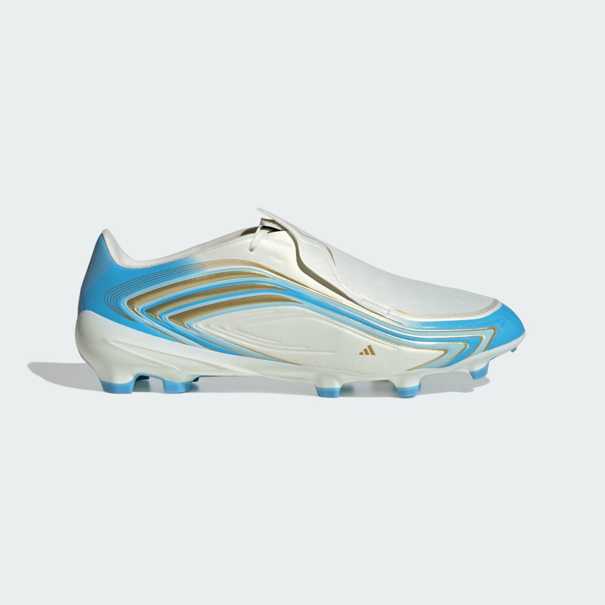Chaussure De Football F50 Messi League Terrain Souple Chaussure De Football F50 Messi League Terrain Souple ivory / semi blue burst / icey blue, adidas Performance