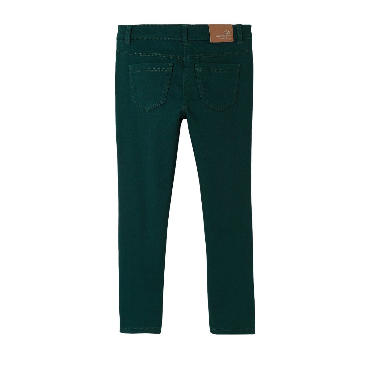 Pantalon slim Morphologik tour de hanches LARGE vert, VERTBAUDET