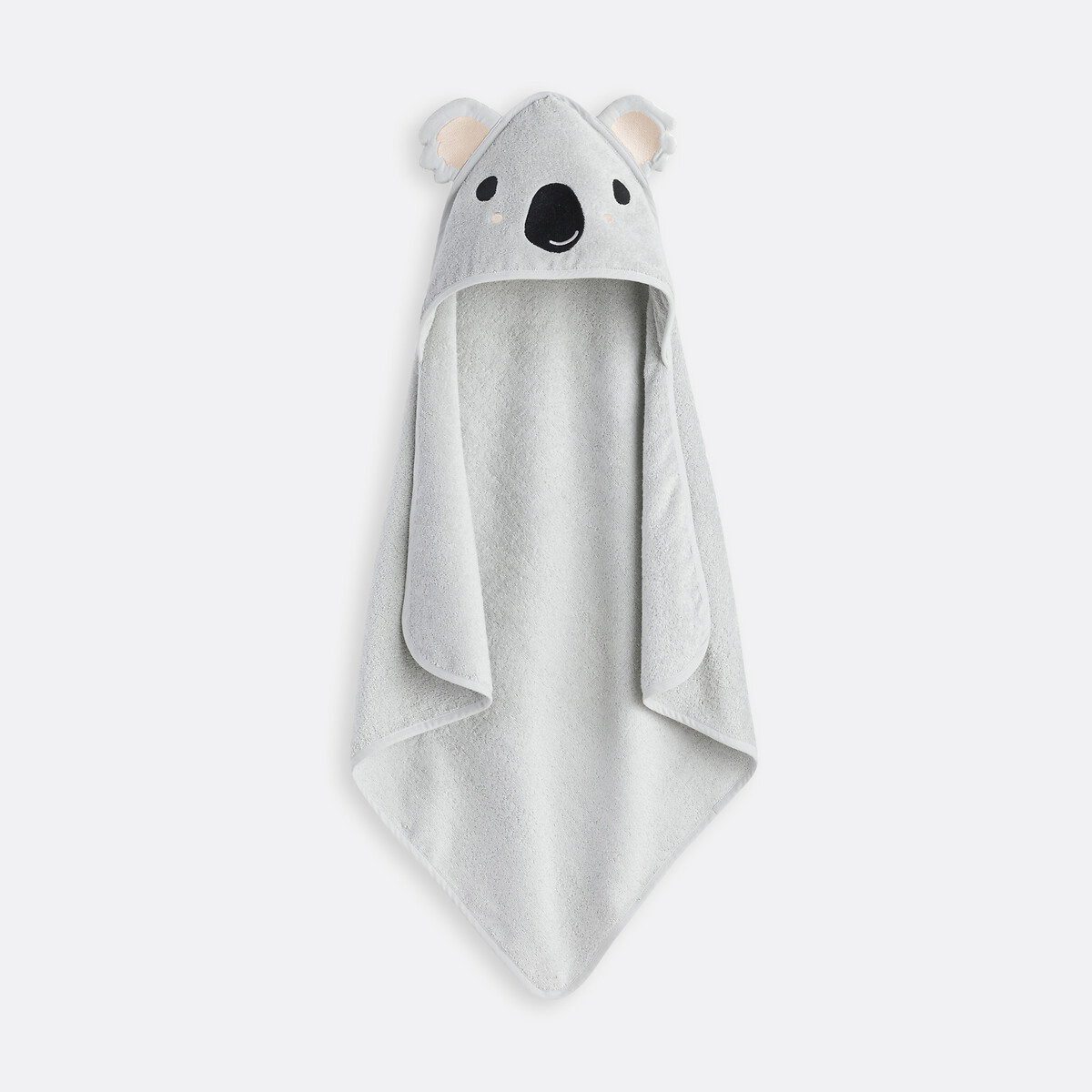 Capa de banho, em algodão biológico, 400 g/m2, Koala cinzento, LA REDOUTE INTERIEURS