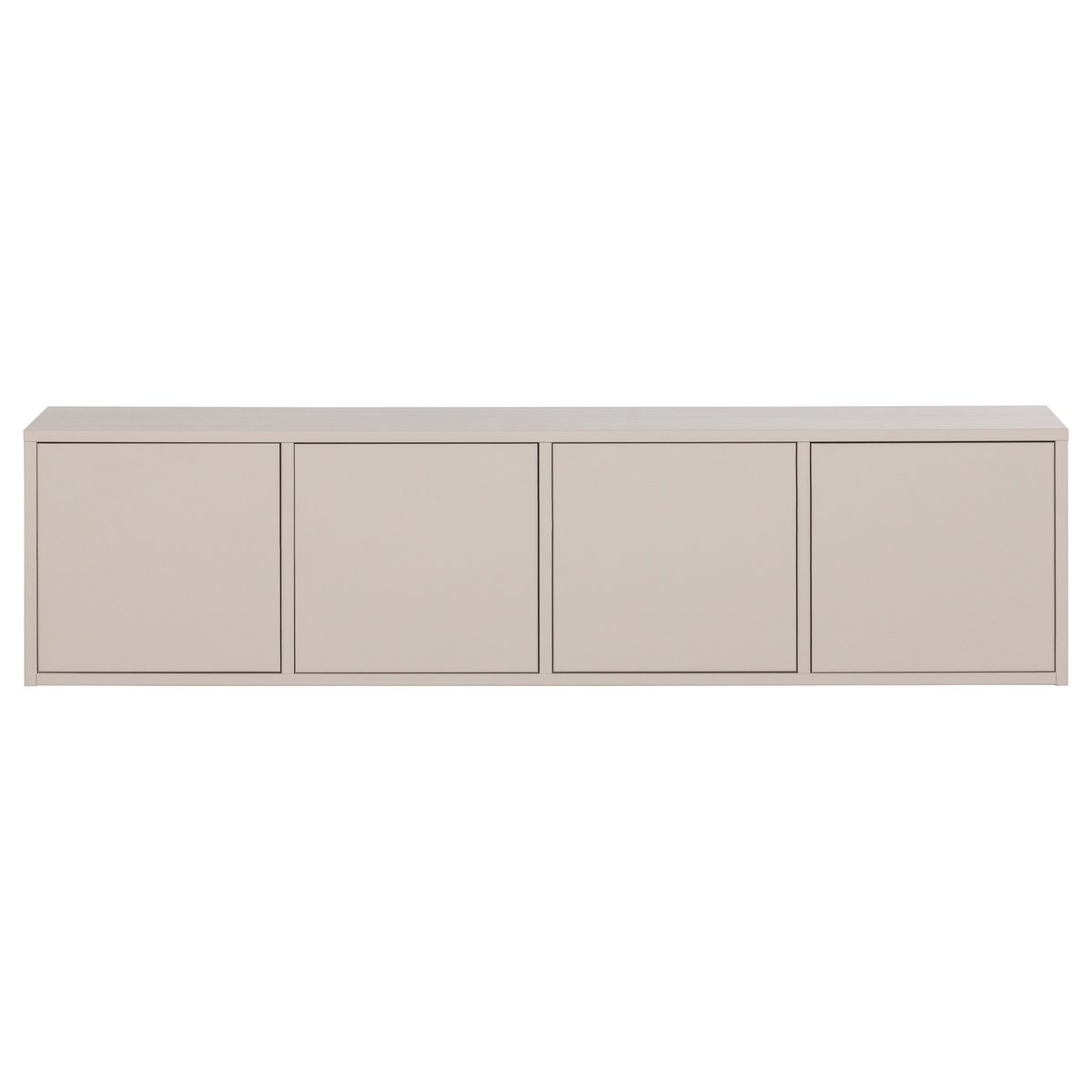 Meuble TV en bois de pin MEREL beige, WOOOD