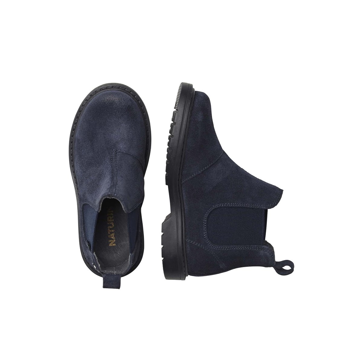Bottines en suède PICCADILLY marine-, NATURINO