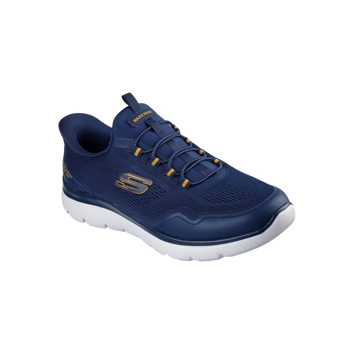 Basket Basse à Lacets Summits Top Rate marine jaune, SKECHERS