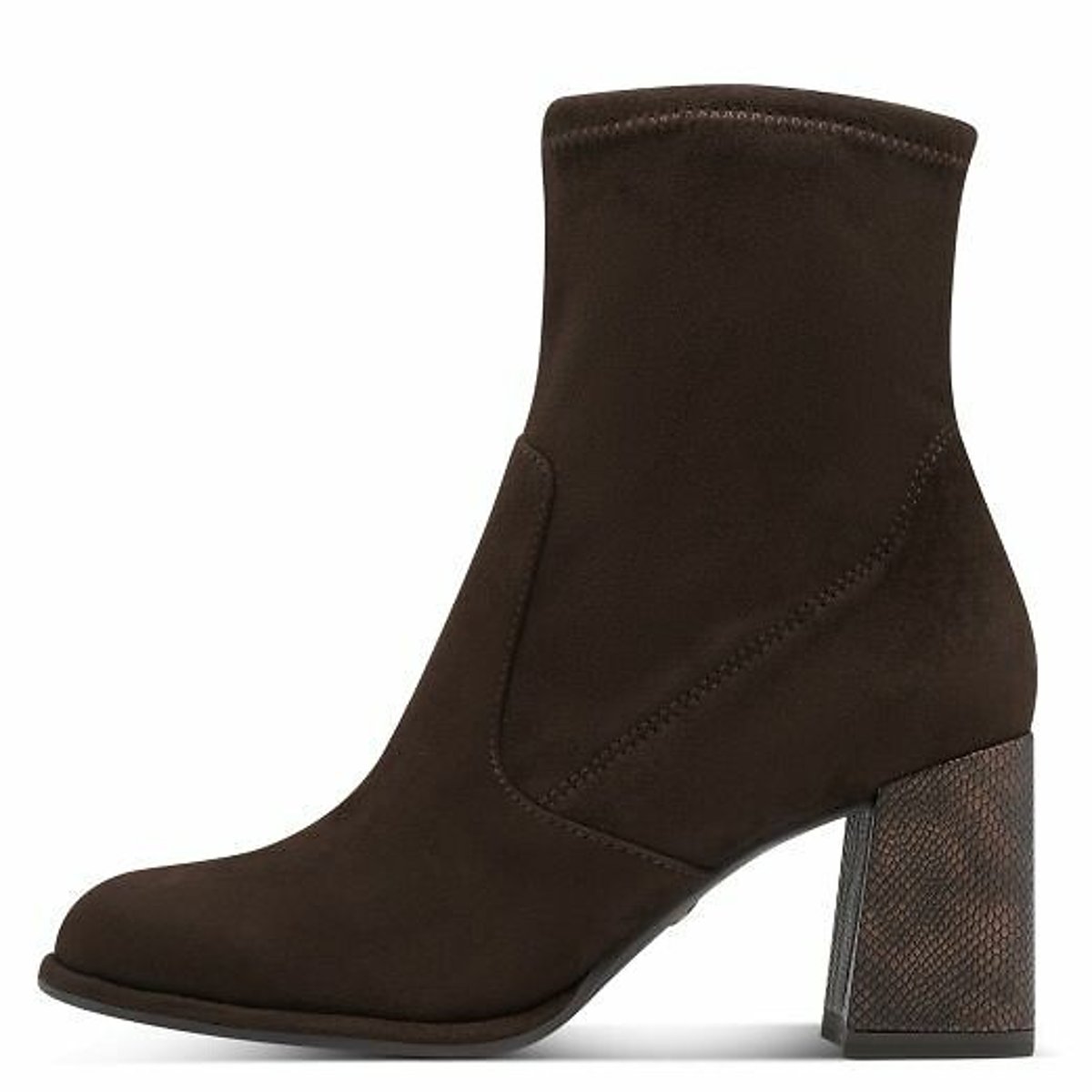 Heeled Ankle Boots dark brown, TAMARIS