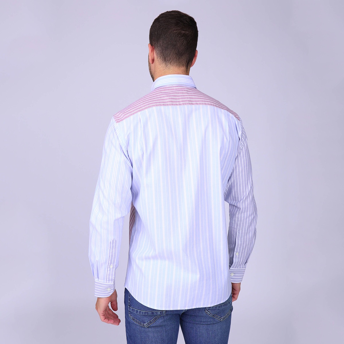 Chemise Oxford patch Humber rouge, MISE AU GREEN