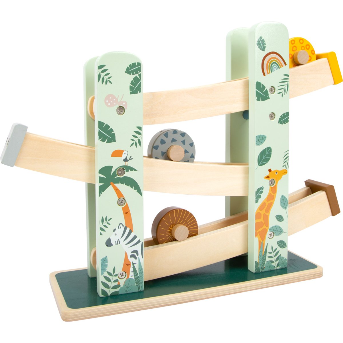 Circuit de course Safari beige, SMALL FOOT COMPANY