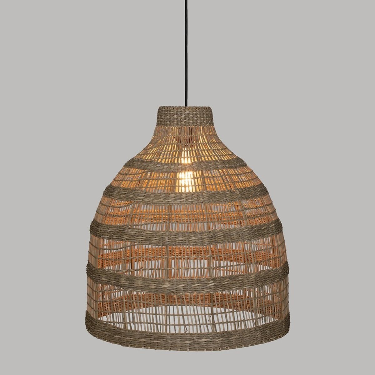 Suspension rotin Sea View naturel D45 beige, ATMOSPHERA