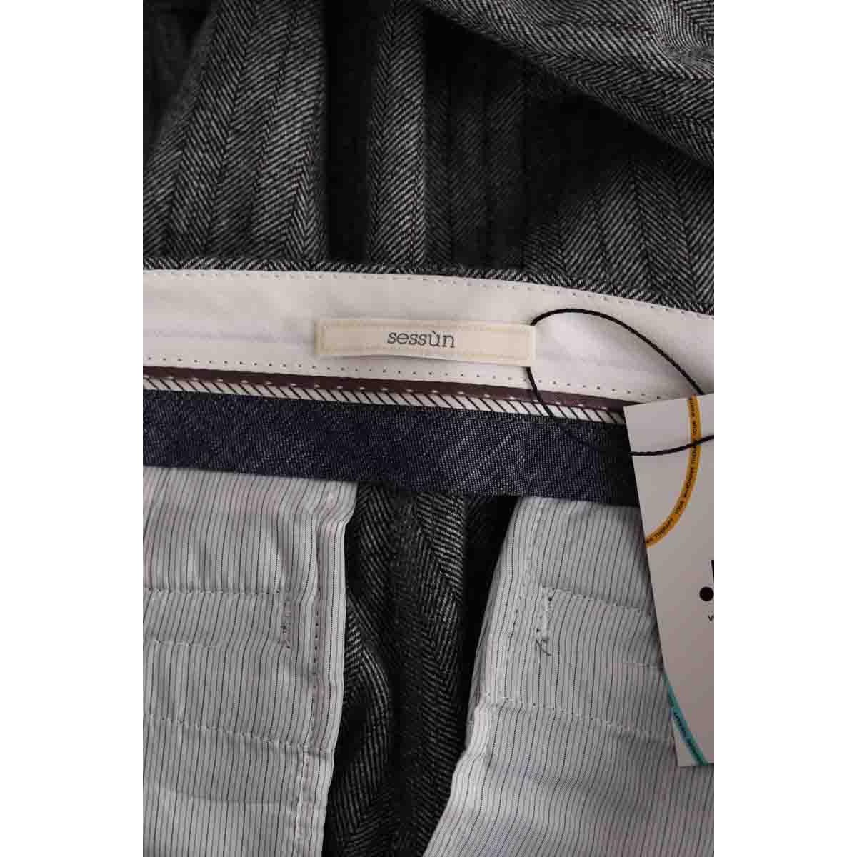 Pantalon droit - Très Bon État gris, SESSUN
