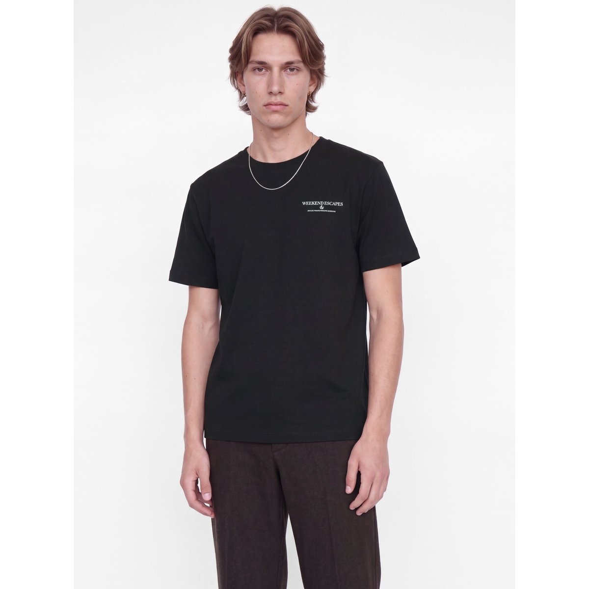T-Shirt black 1, JACK & JONES