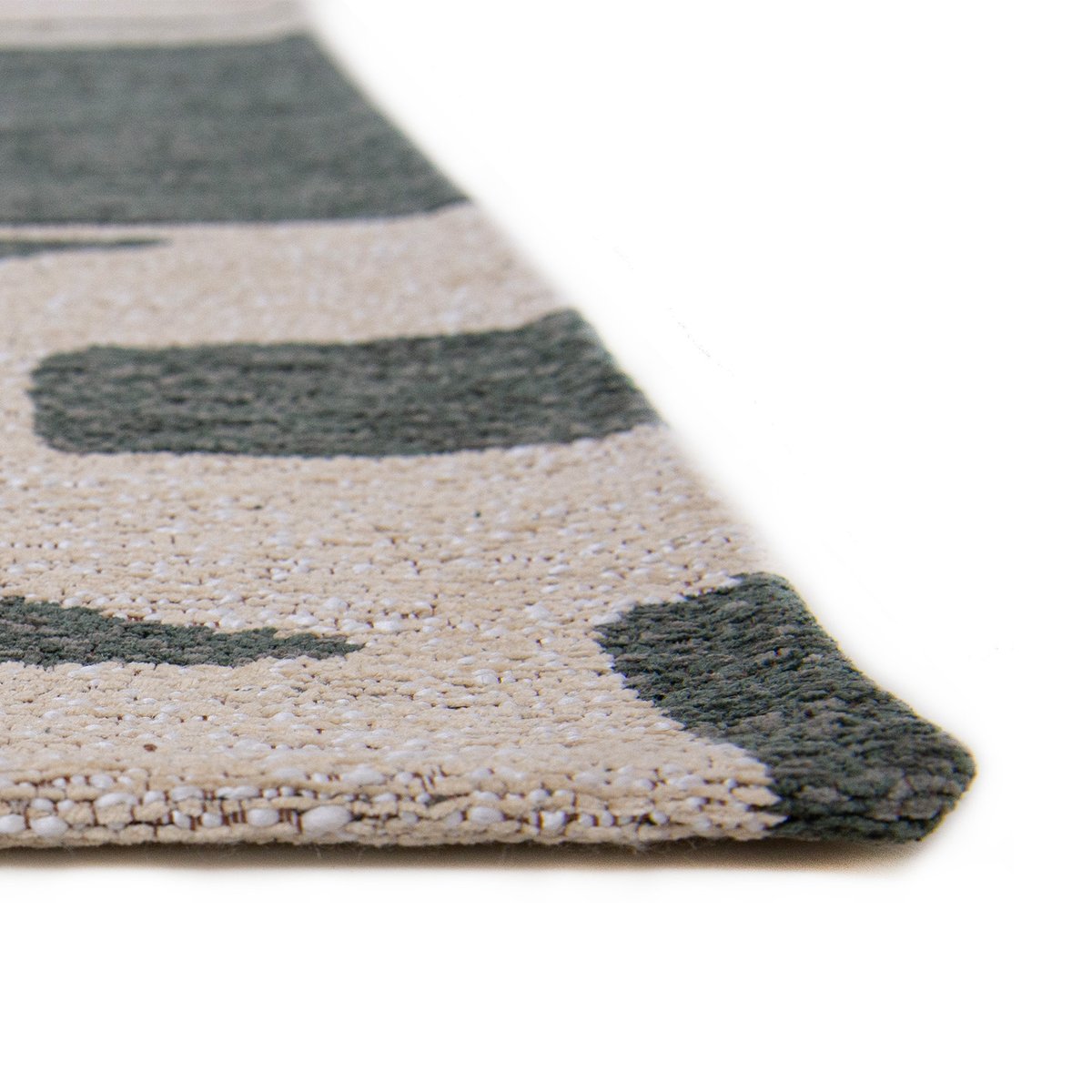 Tapis intérieur/extérieur tissé plat OCEAN SPRITZ vert, NOVATREND