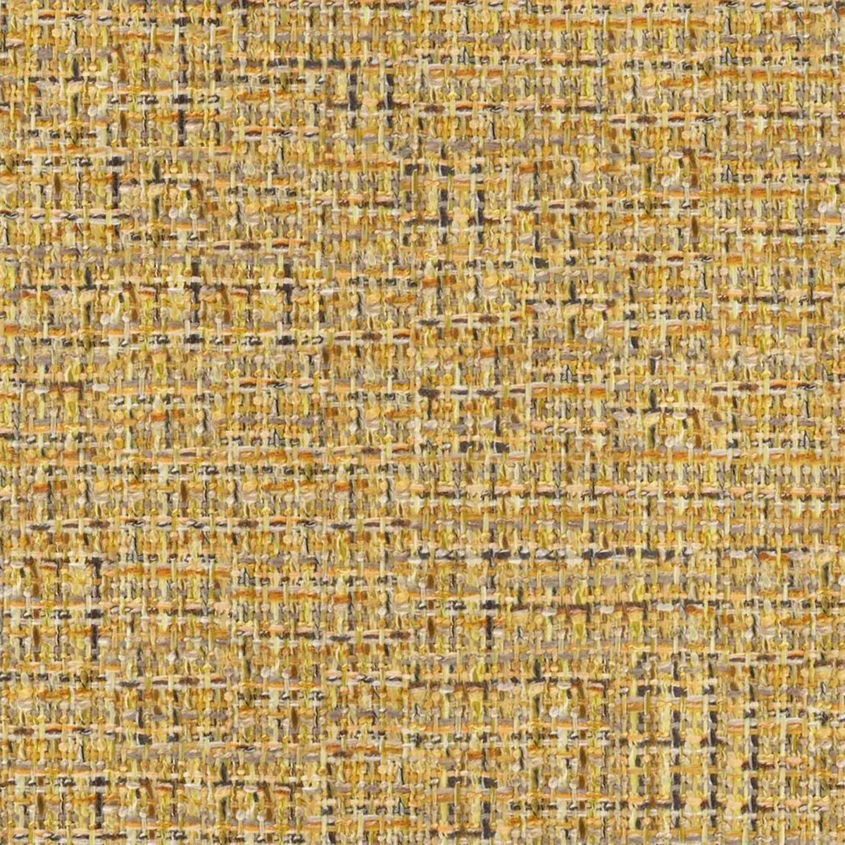 Lot de 2 chaises en hévéa, tweed et velours APOLLINE camel, ROBIN DES BOIS
