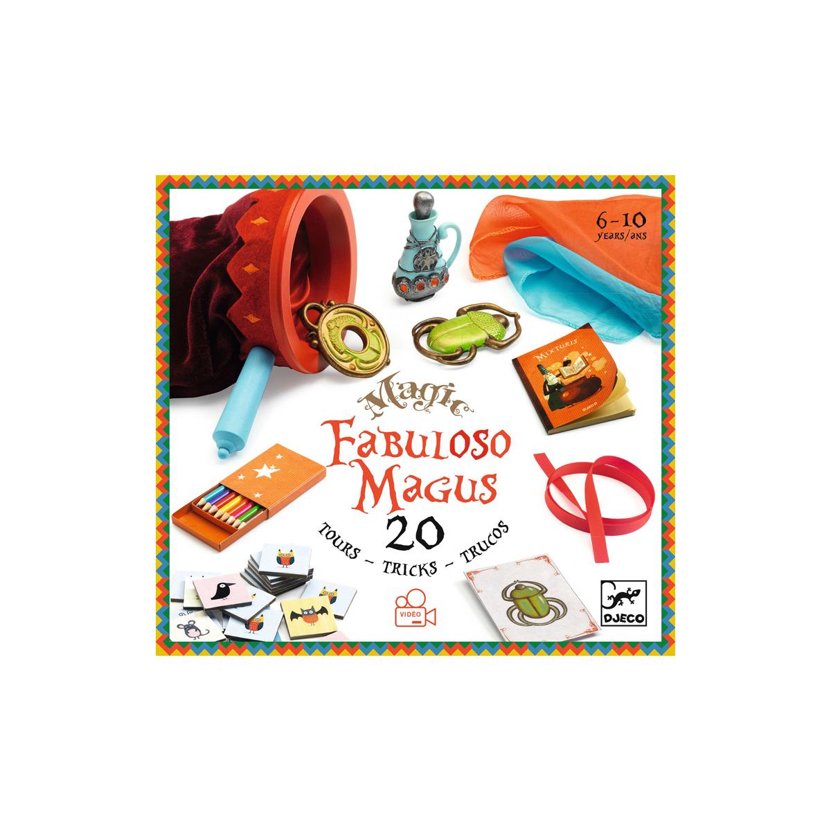 Coffret de magie multicolore, DJECO