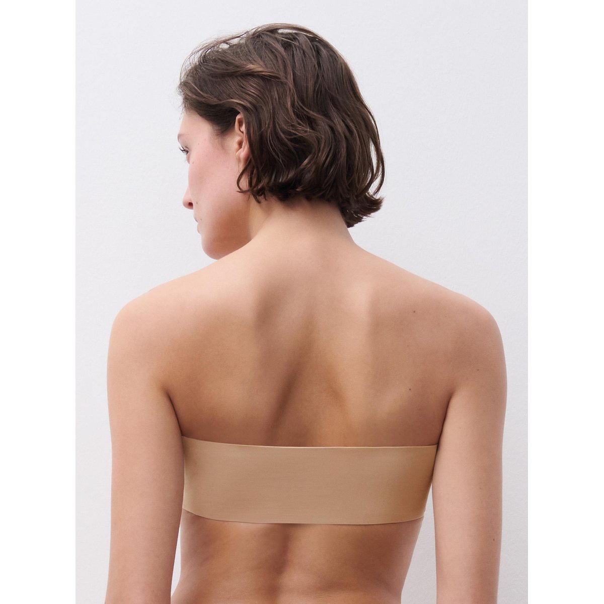 Bandeau sans armature coques SOFTSTRETCH nude, CHANTELLE