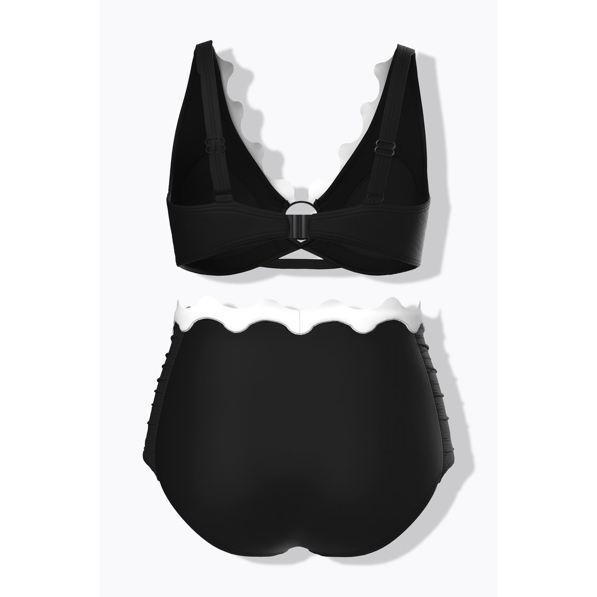 Bikini à bonnets souples noir, ULLA POPKEN