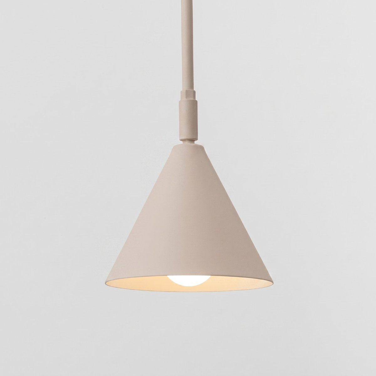 Applique murale Taupe E14 1 Nox taupe, EDEN
