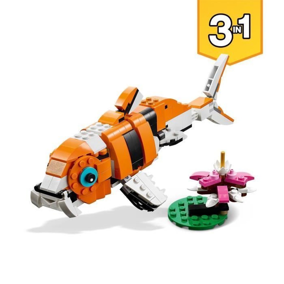 LEGO Creator - Construction du Tigre Majestueux 31129 multicolore, LEGO