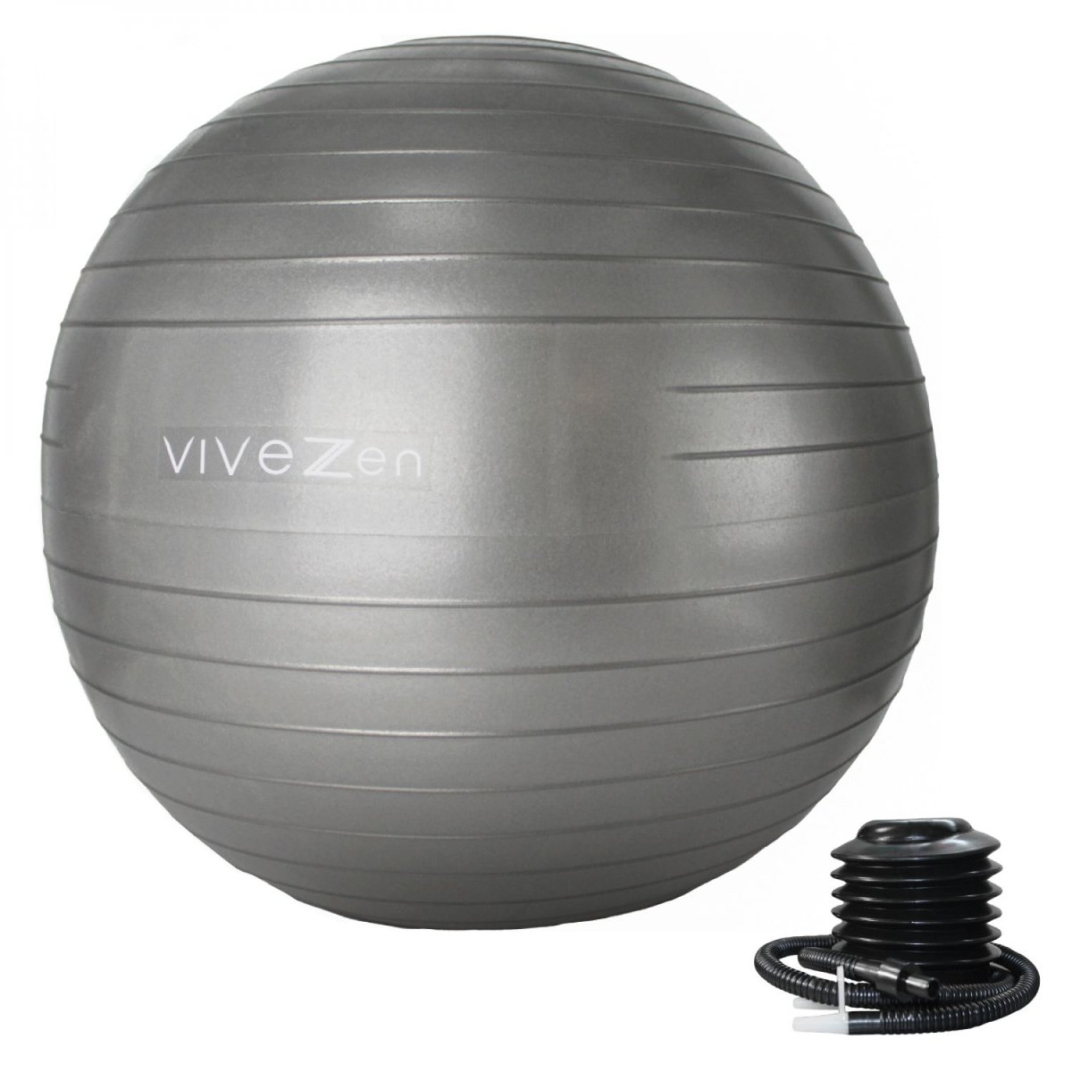 Ballon de yoga gris, VIVEZEN