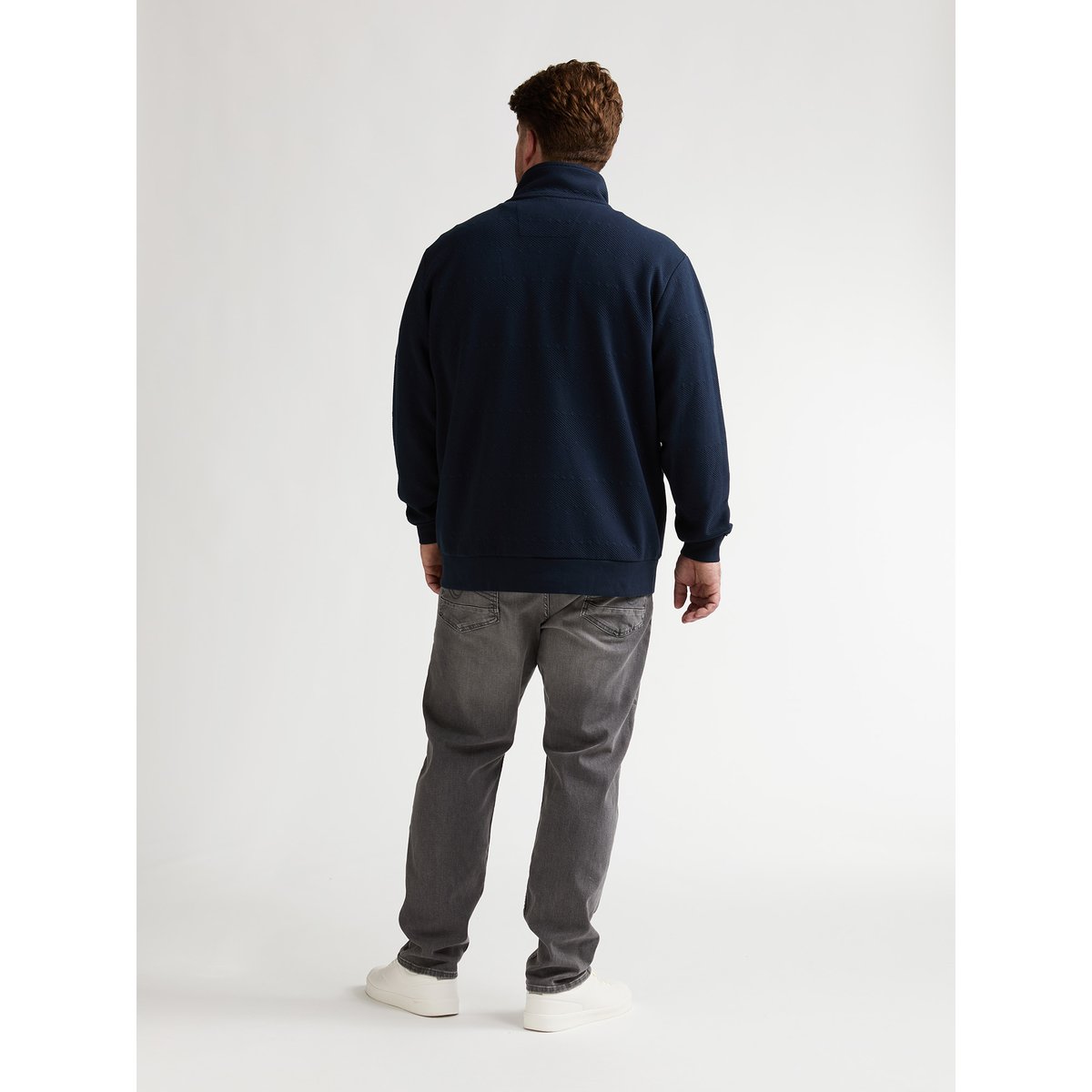 Cardigan décontracté grande taille rumbo bleu navy blue, PETROL INDUSTRIES