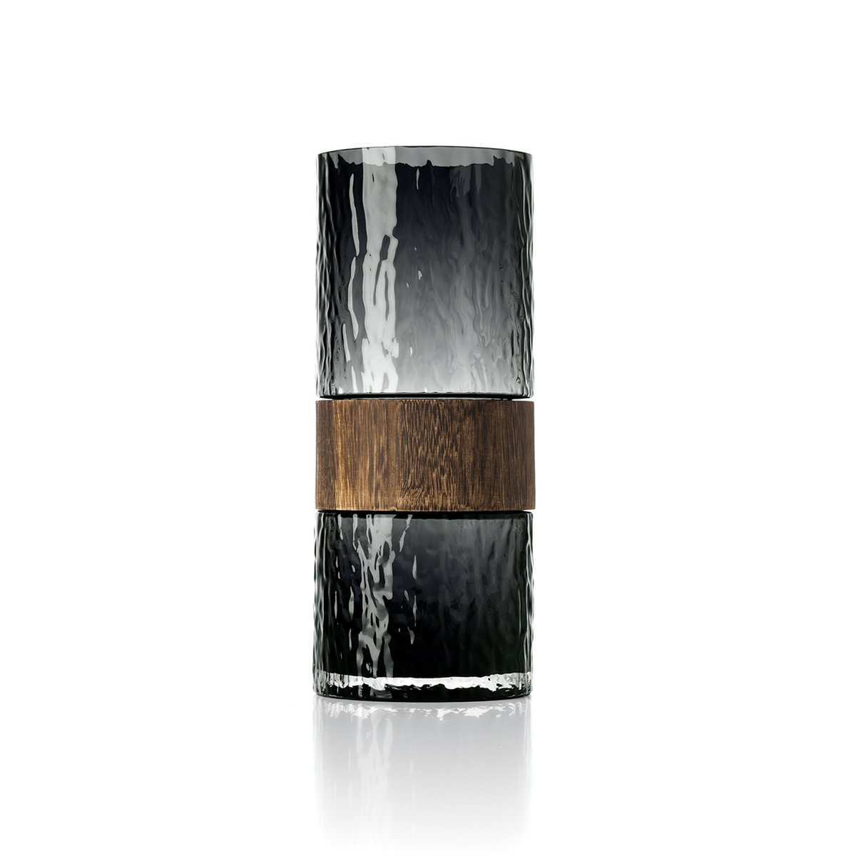 Le vase YOU BE MINE gris fumé, BAZAR BIZAR