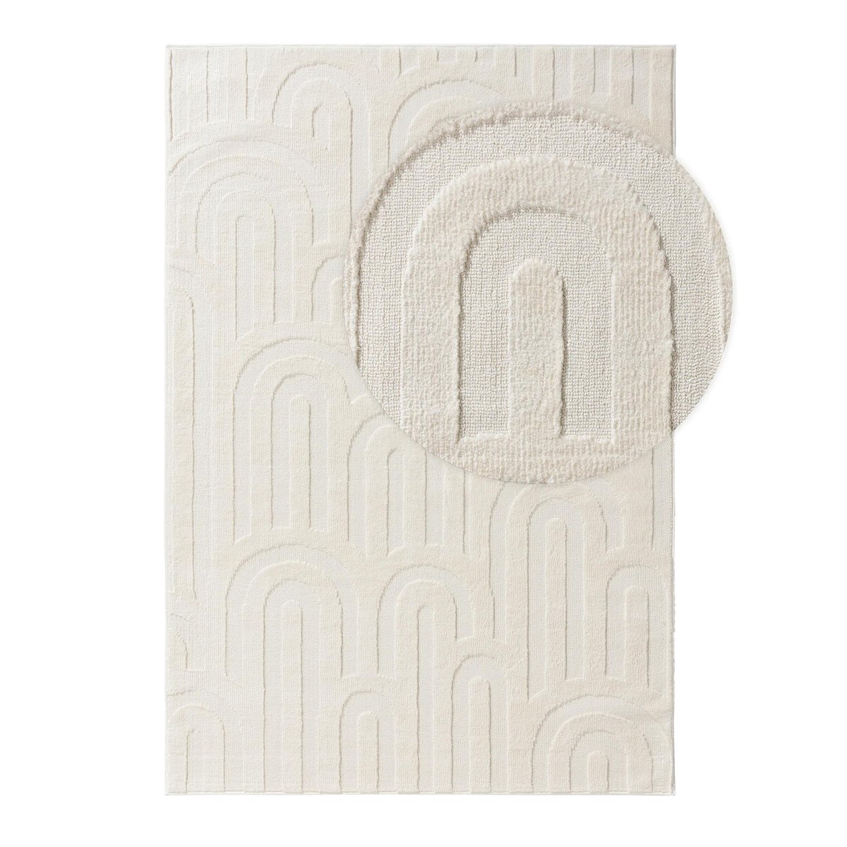 Tapis PALOMA crème, BENUTA 