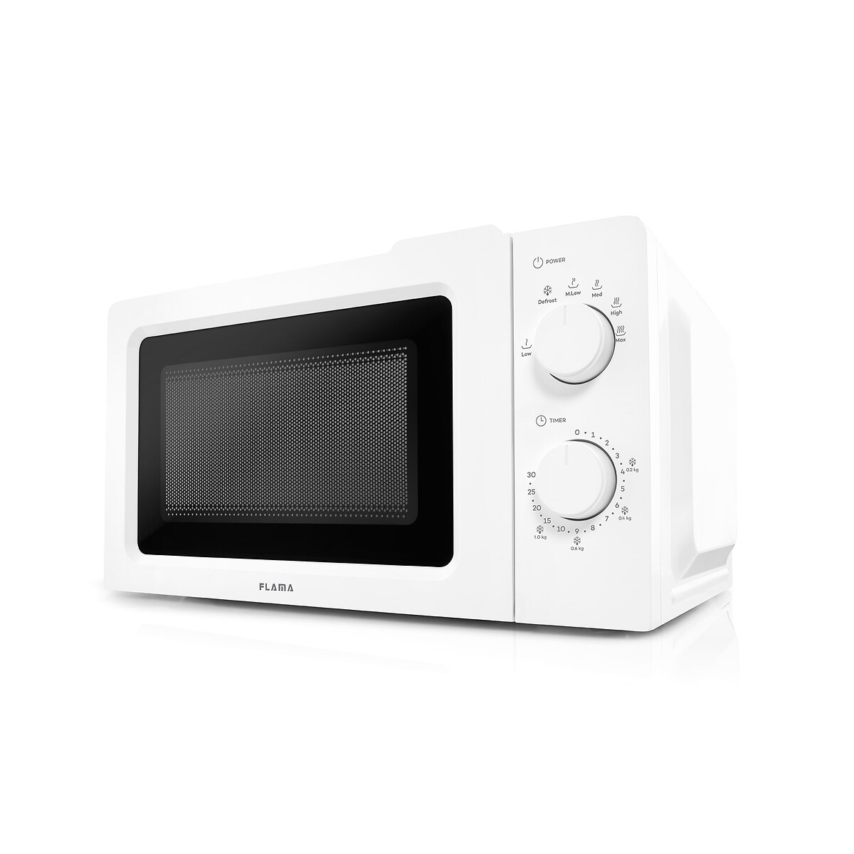 Micro-ondas 20L Branco EasyLine 1806FL, FLAMA branco, FLAMA