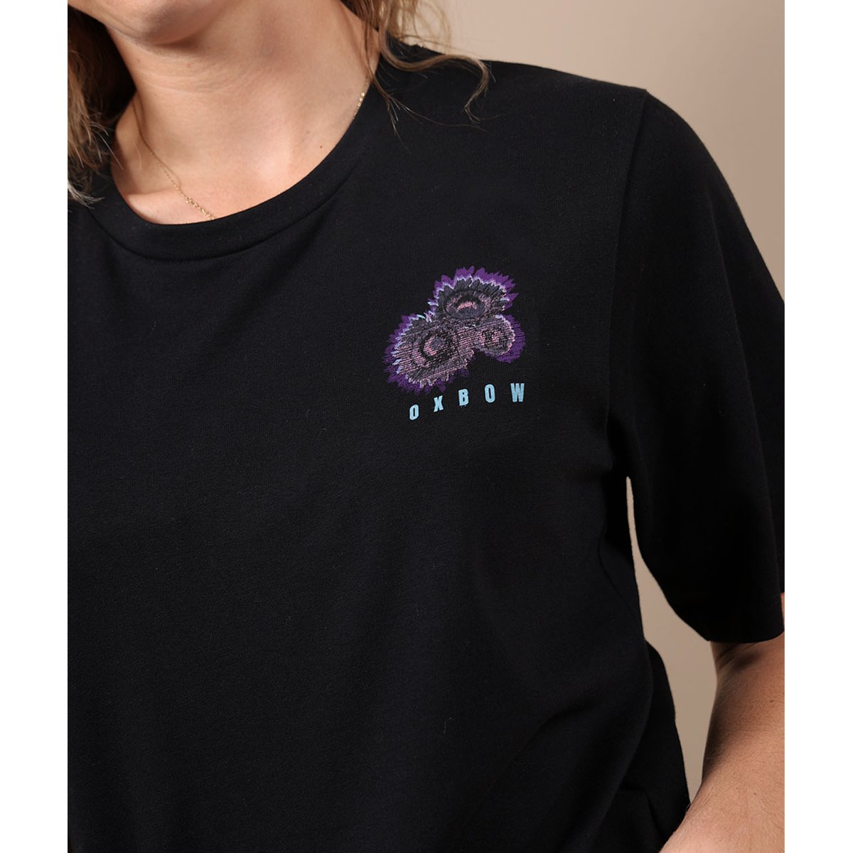 Tee-shirt manches courtes NATURE black, OXBOW