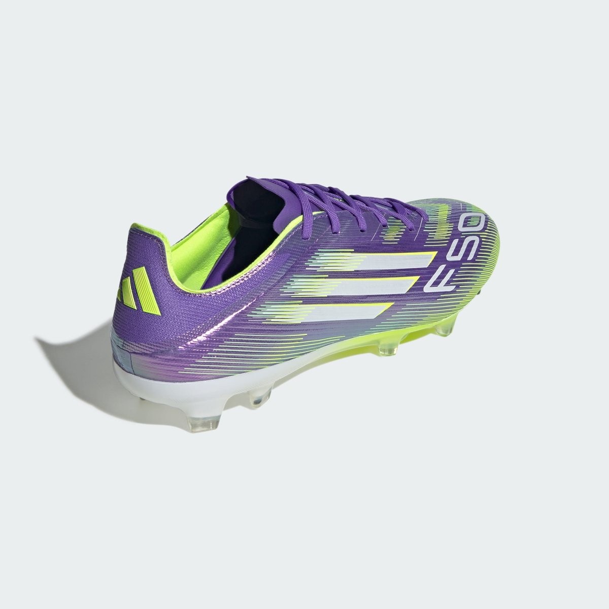 Chaussure F50 Pro Terrain Souple Chaussure F50 Pro Terrain Souple purple rush / cloud white / lucid lemon, adidas Performance