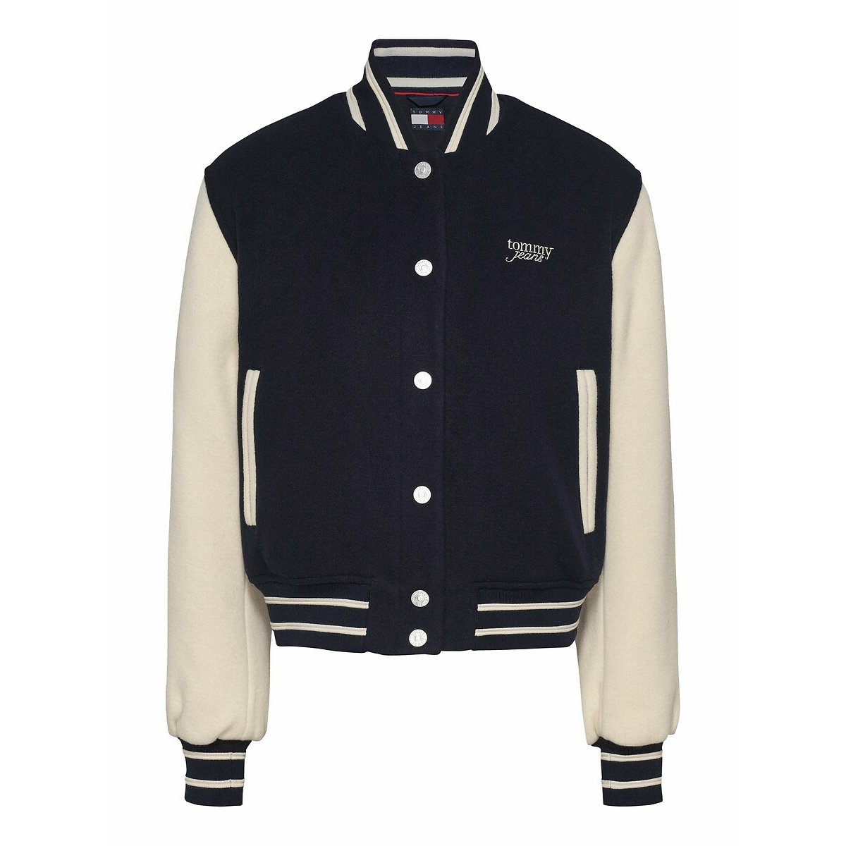 Bomber Jacket navy/white, TOMMY JEANS