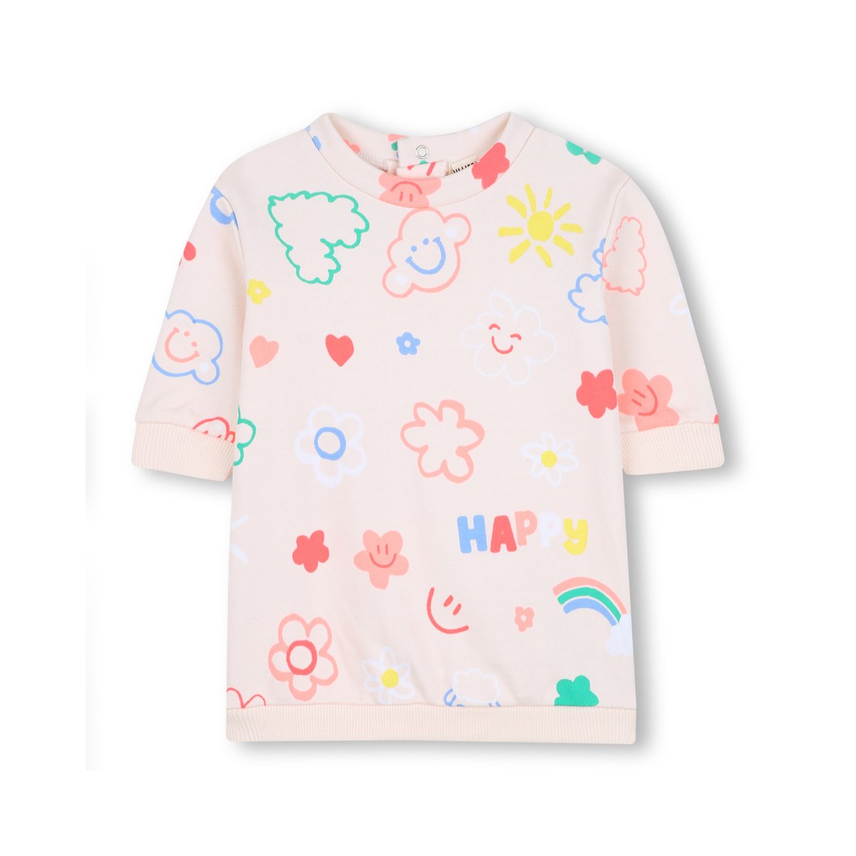 Robe en polaire rose courage, BILLIEBLUSH