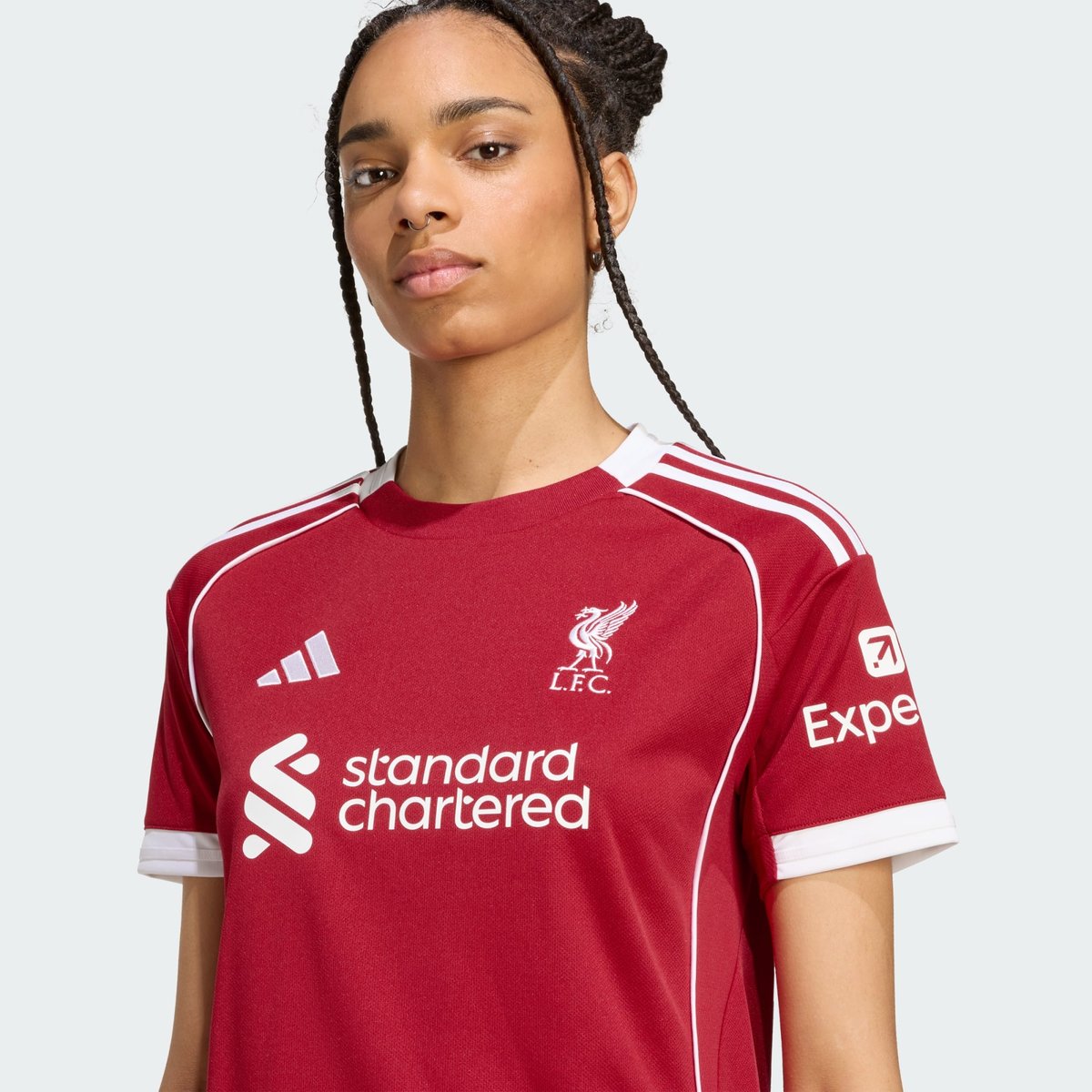 Maillot Domicile Liverpool Fc 25/26 Maillot Domicile Liverpool Fc 25/26 strawberry red, adidas Performance