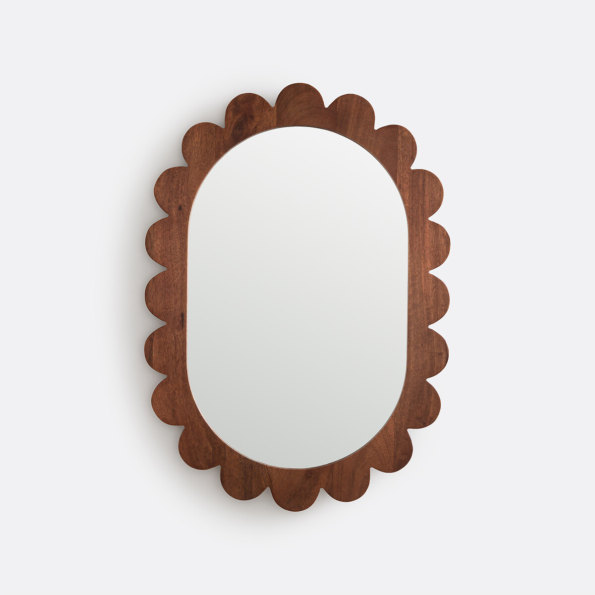 Miroir, manguier Fleora bois foncé, LA REDOUTE INTERIEURS