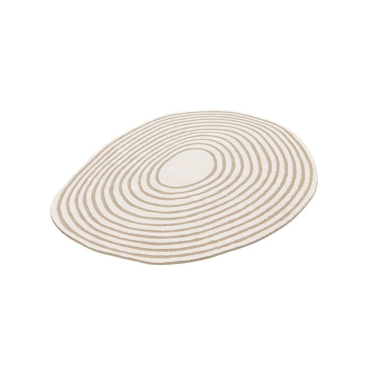 Tapis poils poils courts style , BRIAC marron, BOBOCHIC