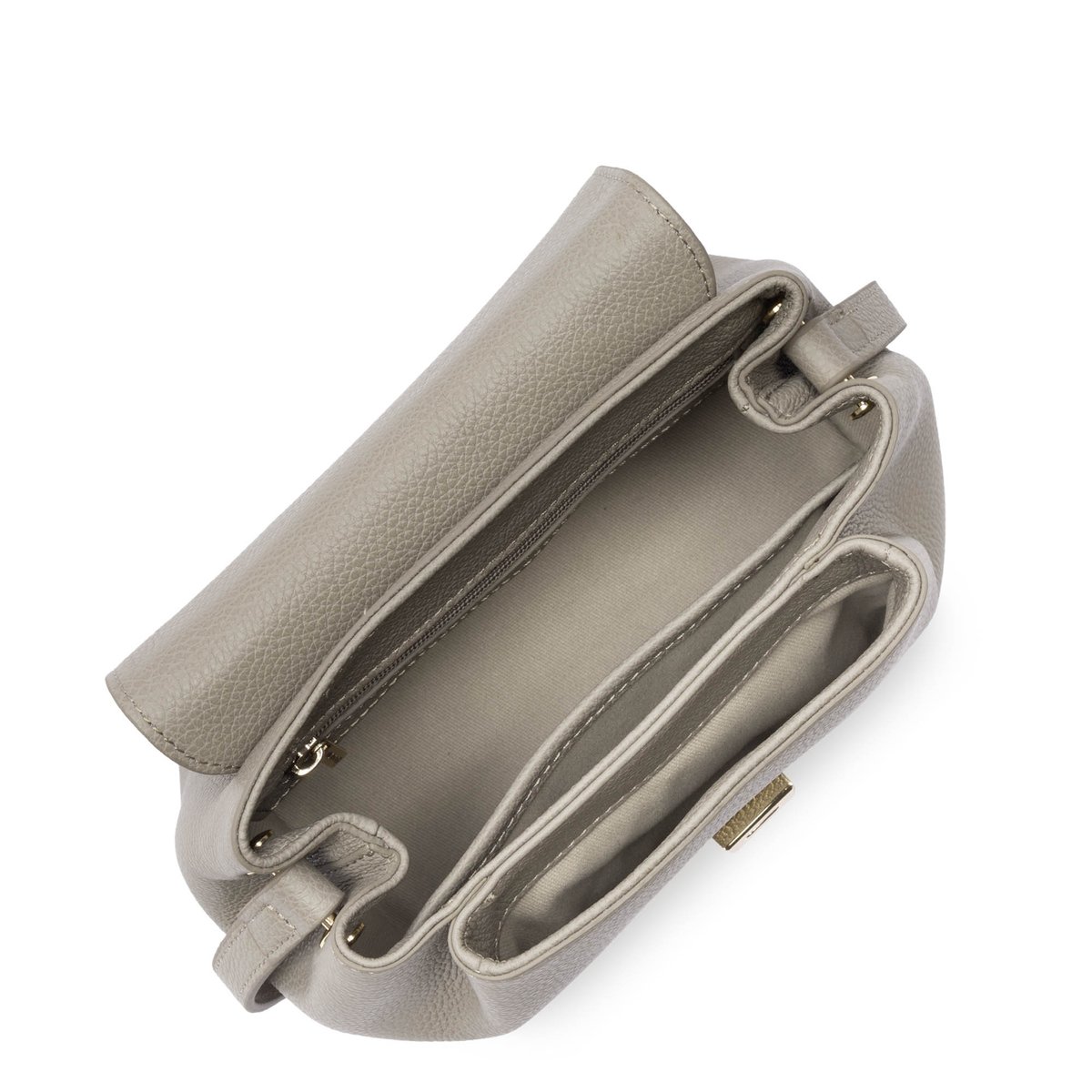 Petit sac trotteur MILANO PIA mastic, LANCASTER