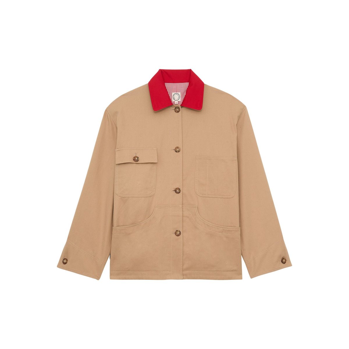 Veste Melchior beige beige, INES DE LA FRESSANGE PARIS