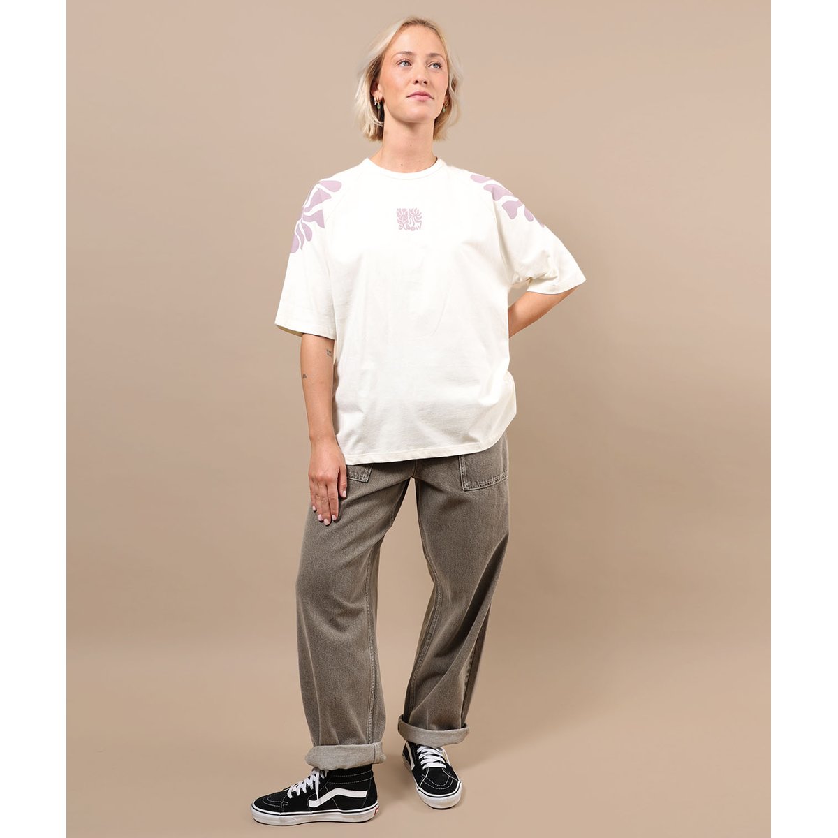 Tee-shirt manches courtes WARPEDFLO snow, OXBOW