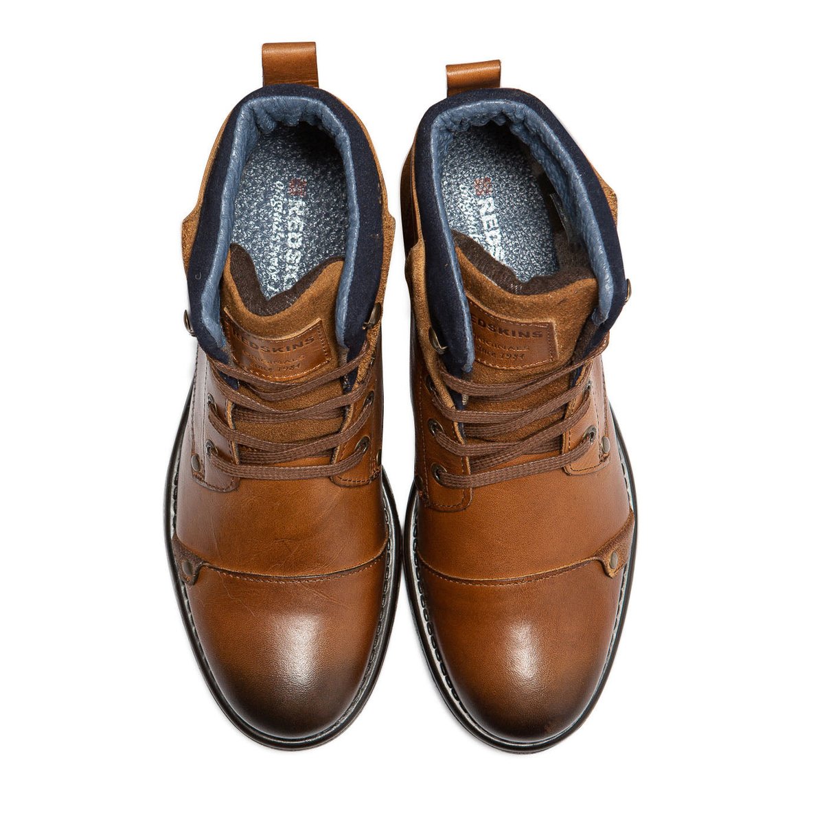 YEDES CADET COGNAC+MARINE cognac+marine, REDSKINS