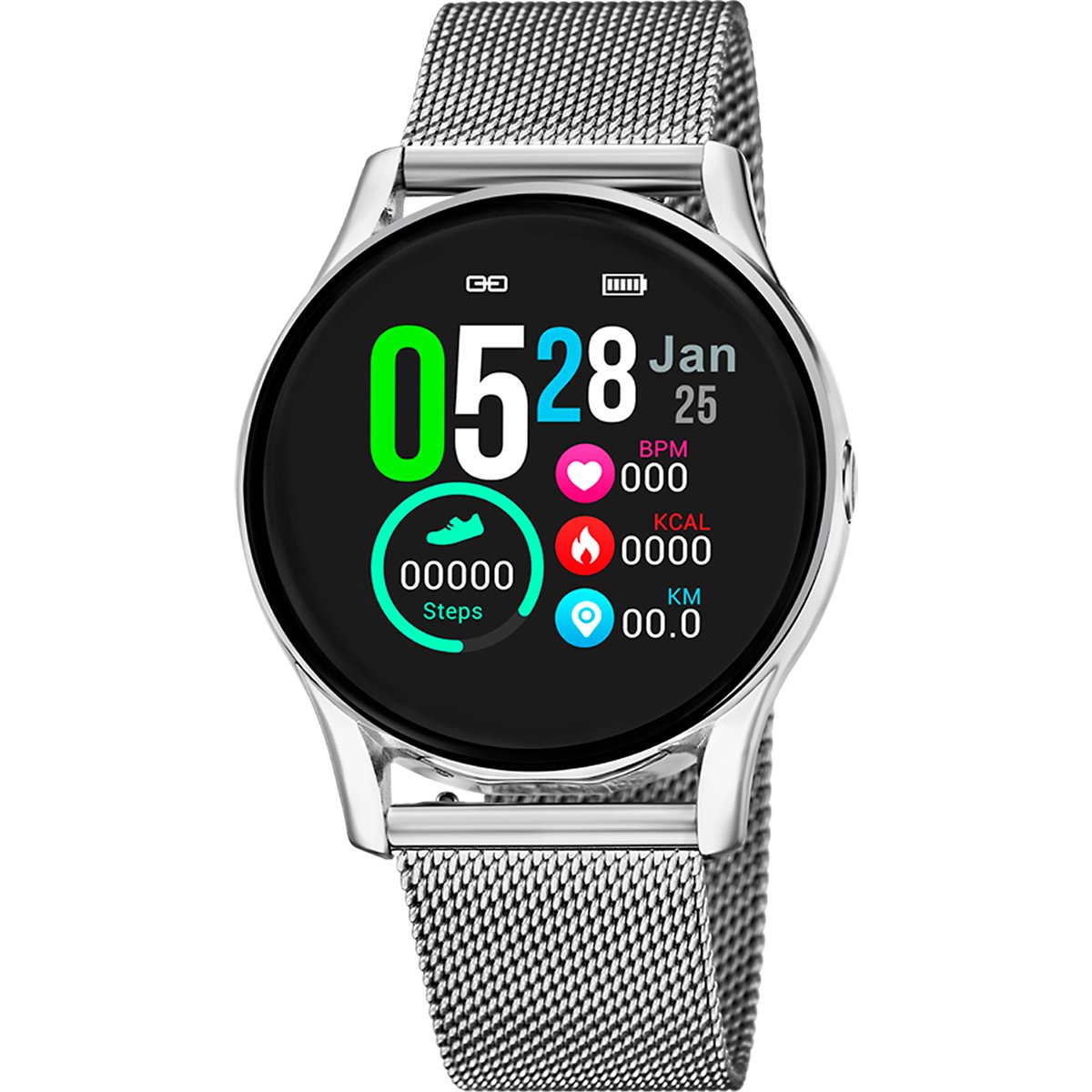 Montre connectée SMARTWATCH argenté argenté, LOTUS